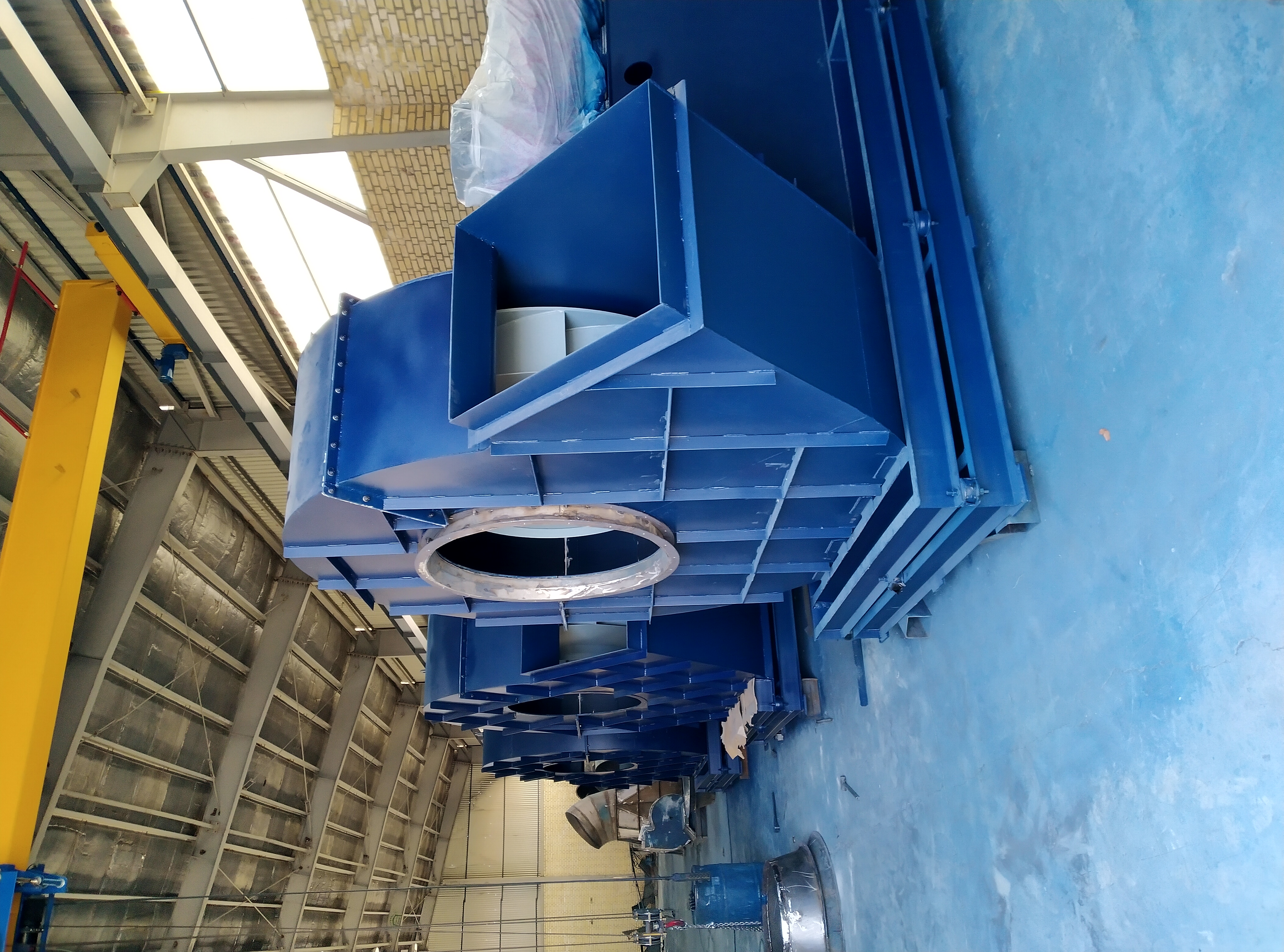 Production-floor integration or execution sequence photo