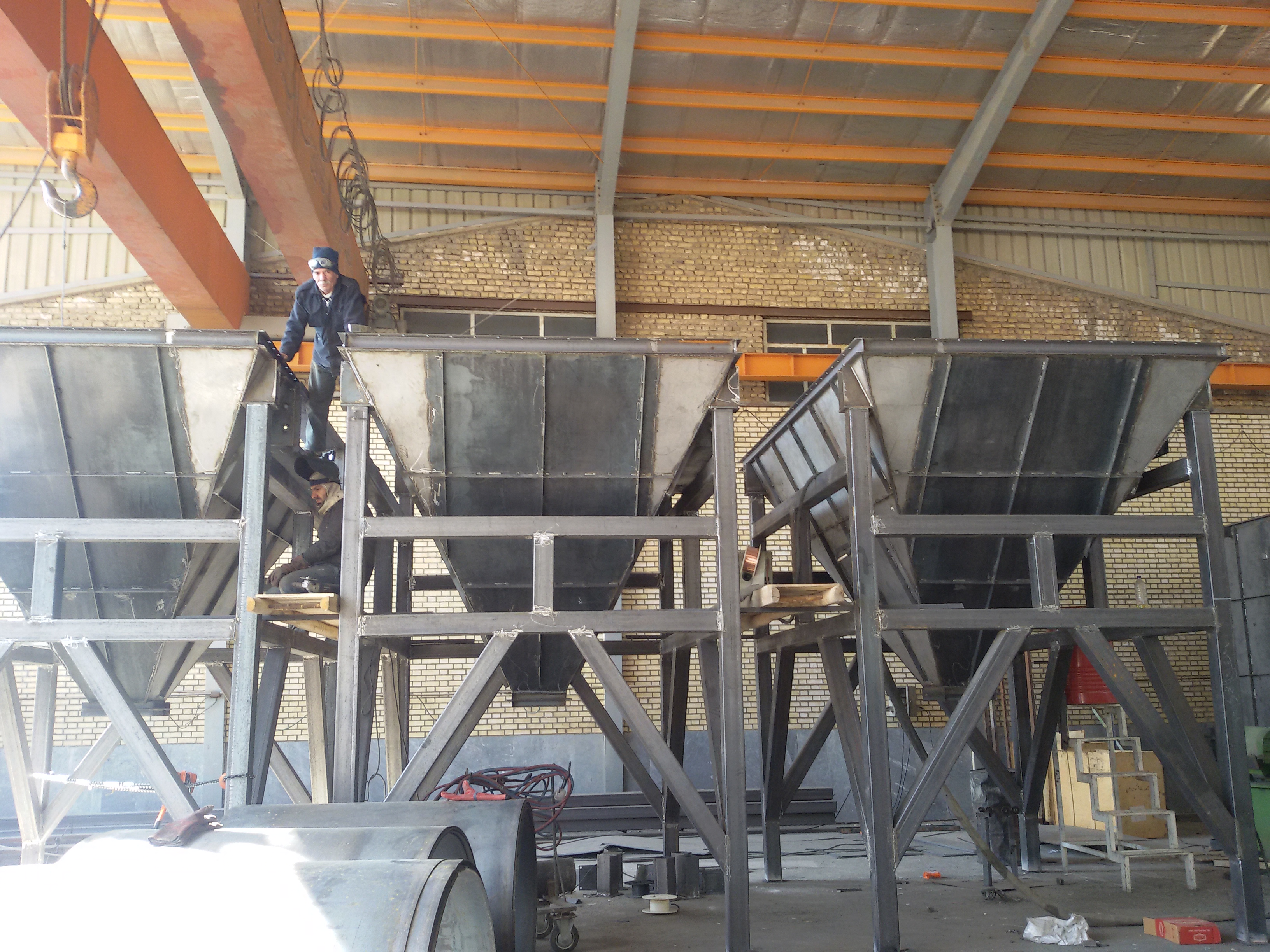Production-floor integration or execution sequence photo